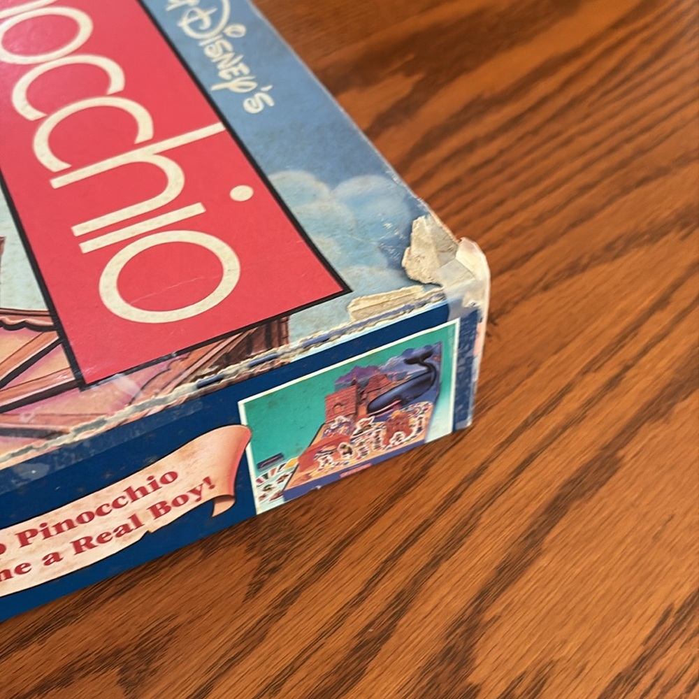 1993 Walt Disney’s Pinocchio Board Game Milton Bradley MB Complete 3D Gameboard - Picture 5 of 5